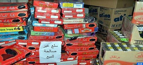 المغرب : حجز وإتلاف 859 طنا من المنتجات الغذائية الفاسدة خلال الربع الأول من سنة 2018