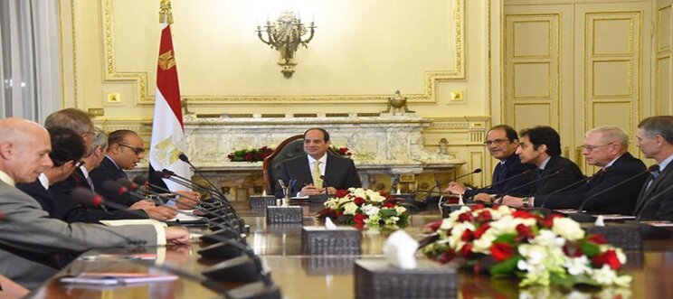 بالفيديو : الرئيس المصري يبحث مع “المعهد اليهودي الأمريكي” تسوية القضية الفلسطينية