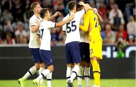 تتويج توتنهام الانجليزي بلقب كأس “أودي” الودية على حساب بايرن ميونيخ الألماني