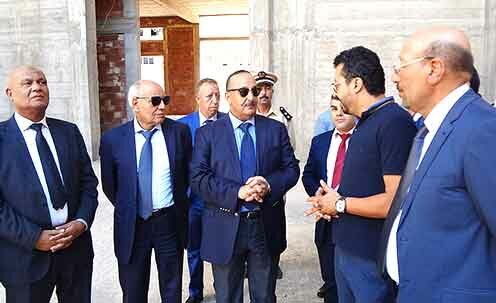 وزير الثقافة المغربي محمد الأعرج يتفقد مشاريع ثقافية بإقليم تاوريرت