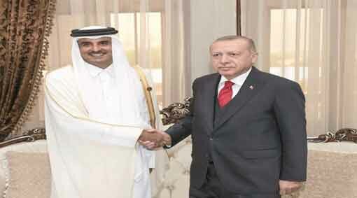 أمير قطر الشيخ تميم بن حمد آل ثاني والرئيس أردوغان يترأسان اجتماع الدورة الخامسة للجنة الاستراتيجية العليا القطرية التركية