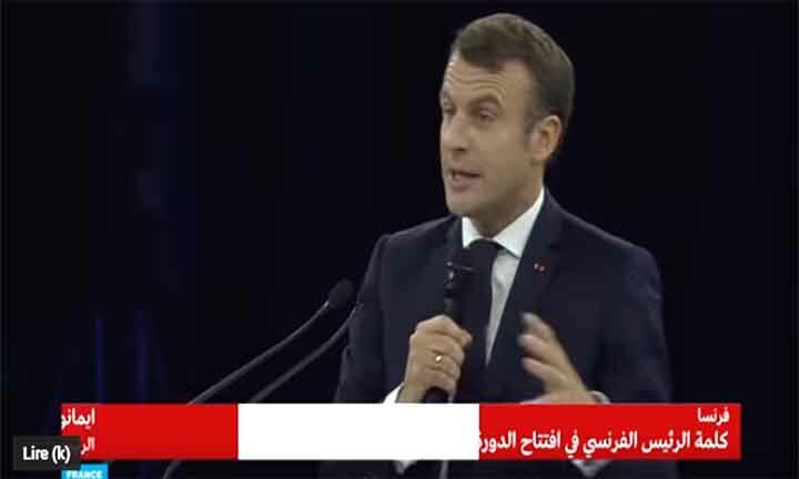 فيديو : الرئيس الفرنسي ماكرون يؤكد أن النظام العالمي يعاني “أزمة غير مسبوقة”