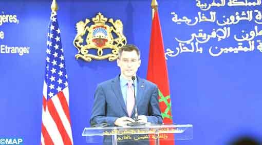 مسؤول أمريكي : قوة الشراكة الاستراتيجية بين الولايات المتحدة والمغرب ما فتئت تتعزز تحت قيادة جلالة الملك