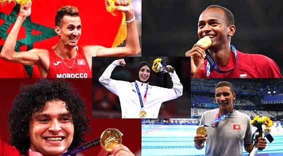 الألعاب الأولمبية “طوكيو 2020” : الدول العربية تحصد 18ميدالية في الألعاب