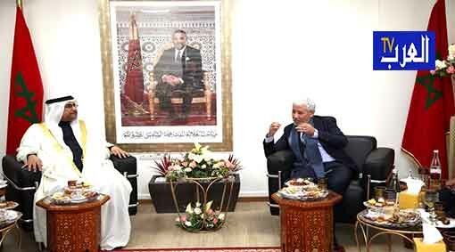 MAROC : El Ansari président du conseil régional de Fès-Meknès reçoit à Fès le président du parlement arabe